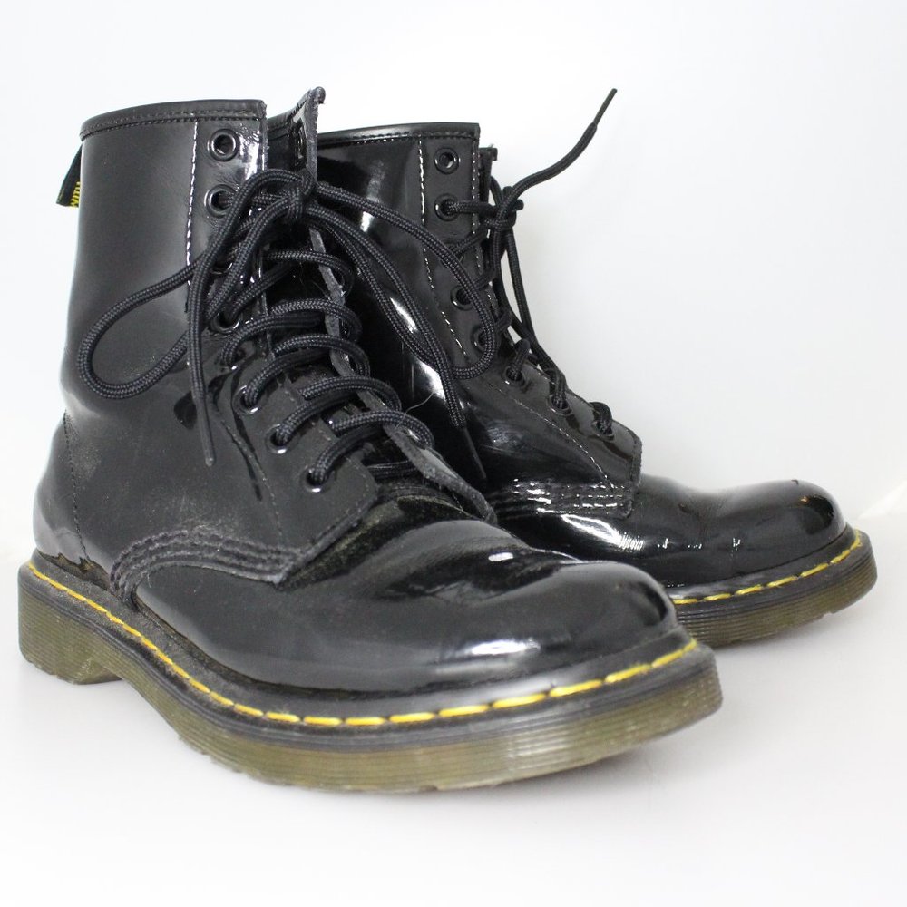 SOLD Dr. Doc Martens 1460 Patent Leather Boots